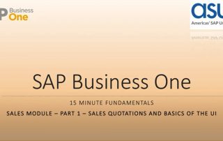 sales module part 1