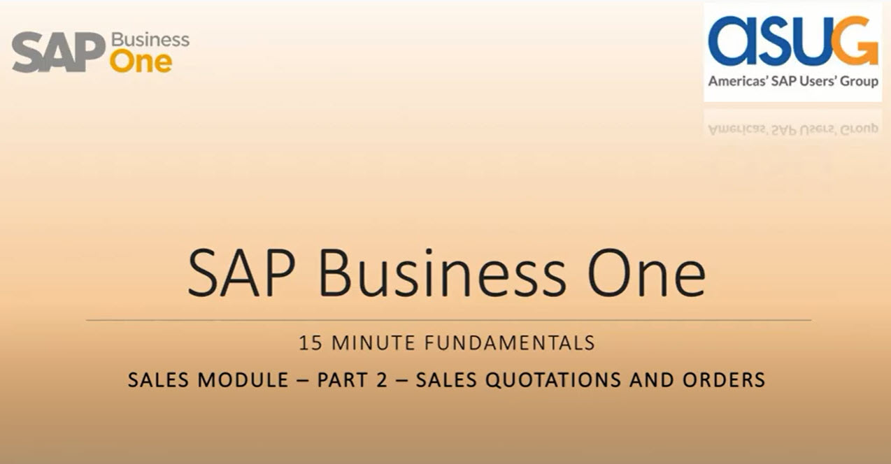 sales module part 2 opener