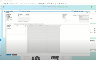 SAP Business One Project Management